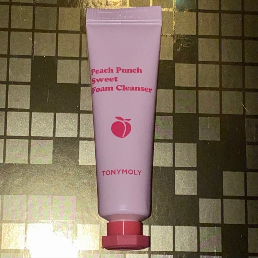 New TONYMOLY‎ Peach Punch Foam Cleanser, 10 ml